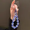 Correa para teléfono mate inspirada en colores dopamina, funda de teléfono, cadena para muñeca, llavero, accesorio para bolso y amuleto anti-pérdida