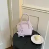 Bolso de Mano Moda Primavera Bolso Tote Pequeño para Mujer 2026 Nuevo Estampado de Lunares Bolso Almohada Bolso Sencillo de Hombro Cruzado