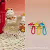 Colgante de oro puro 999 Hello Kitty, serie de setas tridimensionales Sanrio, cordón, regalo promocional de tienda de oro