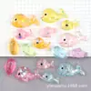 Accesorios para la Cabeza Pin BB Manualidades Niños Pegamento Cremoso Funda para Teléfono Móvil Ballena Océano Accesorios de Resina Delfín Accesorios para el Cabello Materiales Hechos a Mano