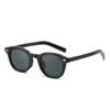 Óculos de Sol Novos 2024 com Armação Tartaruga Feminino Retro Ins High-end Personalizado Protetor Solar Óculos de Sol Anti-UV