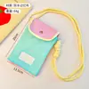 Bolso cruzado de un solo hombro, Bolso dulce y fresco para teléfono móvil, Mochila de viaje para la playa, Bolsa de almacenamiento portátil de malla, Estilo popular transfronterizo
