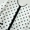 Comercio Exterior 2026 Verano Nuevo Estilo Europeo y Americano Moda Femenina Casual Blazer Corto de Lunares 2798238070