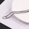 Corrente de Contas de Eletroforese Multicor 1,5mm Corrente de Contas Onduladas Corrente para Bolsa de Boneca Artesanal DIY Corrente de Chaveiro para Bagagem Acessórios