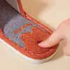 Nuevas Zapatillas de Algodón y Lino para el Hogar de Otoño, Simples, Versátiles, para Pareja, Cómodas, Transpirables, de Moda, Tendencia, para el Piso