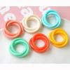 Anillo Geométrico Espiral Cortado Colorido Dulce Accesorios Acrílicos DIY Pendientes Pasador Material para Funda de Teléfono Móvil Venta al por Mayor