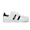 Zapatos Deportivos Blancos y Negros con Punta de Concha, Estilo Transfronterizo, para Mujer, Campus Casual, Lindos, para Pareja, Versátiles, Zapatos para Hombre