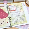 Caderno de Registro de Colegas Classe A5 Coelho Miffy Fofo Destacável Folha Solta Formatura Dia do Professor Presente Livro de Memórias do Aluno