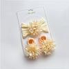 Set de Diadema y Calcetines para Bebé Transfronterizo, Diadema para Bebé, Calcetines de Piso, Diadema para Bebé, Set de Caja de Regalo de Accesorios para el Cabello para Niños