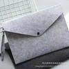 Bolsa de fieltro para archivadores, bolsa de oficina, bolsa de fieltro A4, bolsa de almacenamiento de datos, bolsa de archivo al por mayor