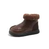 Botas Chelsea da Moda para Meninas 2025 Inverno Novos Sapatos de Princesa para Crianças Mocassins Sapatos com Solado Macio Botas de Couro Britânicas