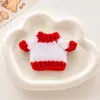 Ropa para Muñecas de 10 cm al por Mayor Ropa Tejida Atuendos Creativos Suéter Accesorios para Muñecas Muñeca de Algodón Ropa Pequeña para Muñecas