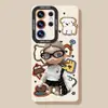 Funda de teléfono de muñeca para niña adecuada para Samsung S26ultra silicona s25plus con cadena para colgar s24 alto valor estético 23 juegos
