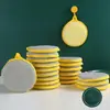 2026 Nueva Esponja Doble Cara para Fregar Ollas y Platos de Cocina, Paño de Limpieza Duradero y Práctico para el Hogar