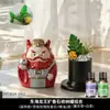 Difusor de piedra estilo chino moderno Tai Shang Lao Jun, adorno de escritorio, piedra de cristal para aromaterapia para uso doméstico, cristal de fragancia interior sin llama, de larga duración