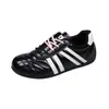Couro respirável Tênis de treino alemão feminino outono 2026 novo estilo sola macia tênis brancos pequenos sapatos Forrest Gump tênis casuais para corrida esportes