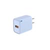 Novo carregador de celular 67WUSB transfronteiriço carregador único europeu/americano/britânico USB cabeça de carregamento rápido com luz