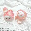 Acessórios de Resina DIY Desenho Animado Joias Estéreo Luminoso Cabeça Gorda Pequeno Europeu Cola de Creme Grampo de Cabelo Feito à Mão Acessórios para Capa de Celular