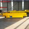 Carro de Riel para Transporte de Rollos de Papel de Taller de Encimera en Forma de U con Múltiples Estaciones de Acoplamiento, Capacidad de Carga de 16 Toneladas, Carro de Riel Alimentado por Batería Controlado Remotamente