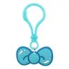 Llavero de Lazo de Dibujos Animados Colgante Lindo de Goma Suave Decoración para Mochila Cierre de Langosta de Plástico Producto Nuevo Transfronterizo Amazon