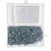 Pregos Galvanizados em U para Cercas, Embalados Transfronteiriços, Espessados, Disponíveis em Vários Tamanhos, Pregos de Arame de Aço, Pregos para Cercas de Cavalos, Pregos de Fixação para Cercas