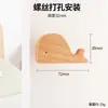 Manijas para armario de habitación infantil, tiradores para cajones de gabinete de madera maciza, pomos creativos para puertas de gabinete de color madera natural de estrella y luna, manijas divertidas