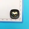 Cor Estilo Chanel Galvanizado Urso Borboleta Coração Letra Marca Acessórios de Plástico DIY Presilha de Cabelo Capa de Celular Adesivo para Joias