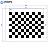 Placa de Calibración de Tablero de Ajedrez de Alta Precisión, Rejilla Blanca y Negra 12X9 Placa de Calibración para Cámara de Visión Artificial, No Reflectante
