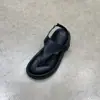 Com uma Saia~ Sandálias Flip-Toe Espinha de Peixe Retrô para Mulheres, Novo Estilo Verão 2026, Sandálias Casuais Romanas de Solado Grosso para Férias