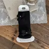 Zapatos Shang Mian Calentadores de Pierna de Algodón para Niños Invierno y Otoño Calientes Engrosados Calcetines Afelpados Estilo Coreano Niñas Lazo de Perla Capa Base Cubre Pantorrillas