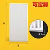 Panel de Corcho con Marco Estante de Exhibición para Montar en Pared Agujeros Múltiples Ferretería para Estanterías de Supermercado Herramientas Tablero Colgante Organizador de Estante de Almacenamiento Personalizado