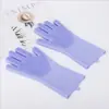 Guantes para Lavar Platos para Mujer Tareas Domésticas Cocina Duraderos Grado Alimenticio Hogar Lavavajillas Silicona Artefacto de Limpieza Guantes Impermeables