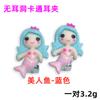 Versión coreana de clip para oreja de dibujos animados para niños lindo anti-dolor sin agujero en la oreja joyería para niña regalo de princesa pendientes fabricantes al por mayor
