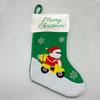Medias navideñas de dibujos animados, bolsa de regalo, muñeco de nieve navideño, patrón de alce, adornos navideños, colgante, accesorios de regalo
