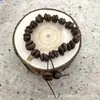 Pulseira Maillard Retrô de Luxo Outono e Inverno Nicho Personalizada Joia de Mão Nova Pulseira Chinesa com Contas Acessórios de Grão de Café