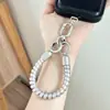 Alça de pulso para celular, cordão anti-perda para celular, alça de fivela dupla de alta qualidade, alça de silicone colorida, alça de pendurar para celular