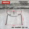 Estante Triangular para Ollas Trípode para Leña Estante Triangular para Estufa de Exterior Ollas y Sartenes Suelo Picnic Barbacoa Puesto Callejero Estante de Almacenamiento Hecho a Mano