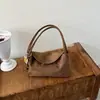 Bolso de hombro de gamuza transfronterizo para mujer, nueva colección otoño 2026, estilo nicho y relajado, bolso tote, bolso para el trabajo y bolso de axila