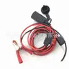 Asiento de fusible de coche impermeable medio No. Caja de fusibles para coche de cable 10 16AWG asiento hembra de encendedor de cigarrillos enchufe de refrigerador