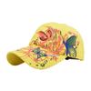 Gorra de Béisbol Coreana Bordada con Flores Mariposas Lentejuelas para Mujer para Exterior Estilo Urbano Hip-Hop Sombrero Estilo Étnico