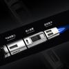 Baicheng Raptor Cross Escrito Doble Directo Fuego Azul Encendedor Inflable Cerradura Fija Fuego Pistola de Spray Pequeña Tratamiento de Liquidación de Pérdidas