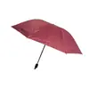 Paraguas Plegable Recto al por Mayor 70% de Descuento Paraguas, Paraguas Sombrilla con Recubrimiento Negro Unisex con Logo Impreso, Paraguas de Protección Solar y Lluvia