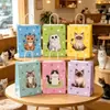 Sacolas de Presente Kraft Coloridas Sólidas Personalizadas Produtos de Papel Sacolas Tote Sacolas de Embalagem para Viagem Papel Especial