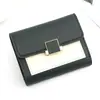Billetera corta plegable de personalidad para mujer, monedero, monedero, bolsa de almacenamiento, tarjetero, bolso de mano, billetera para mujer