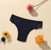 Nuevas Bragas de Algodón Puro para Mujer Color Sólido Cintura Baja Encaje Transpirable Doble Capa Ropa Interior para Niñas Suministro Directo de Fábrica