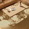 Mesa Portátil Plegable Mesa Nueva Mesa Plegable Retro Simple Pata de Hierro Mesa Rectangular Hogar