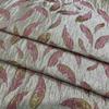Tecido Jacquard Embossado Tingido com Fio de Ouro Pena Dourada Vestido Vestido Tutu Saia de Menina Tecido para Bolsa