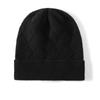 Gorro 100% cachemir para mujer, de moda, suave, cálido, sencillo, estilo occidental, para otoño e invierno, moderno, combinable, informal, para bolso y cabeza.
