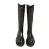 Botas Altas de Suela Gruesa, Botas Largas Forradas de Lana para Otoño e Invierno, Botas de Caballero, Botines Cortos Martin para Mujer, Botas Nuevas de Media Caña 2024