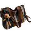Bolso de Lona para Mujer 2026 Otoño e Invierno Nuevo Bolso de Hombro de Gran Capacidad para el Trabajo, Bolso Tote de Moda Tendencia Este Año